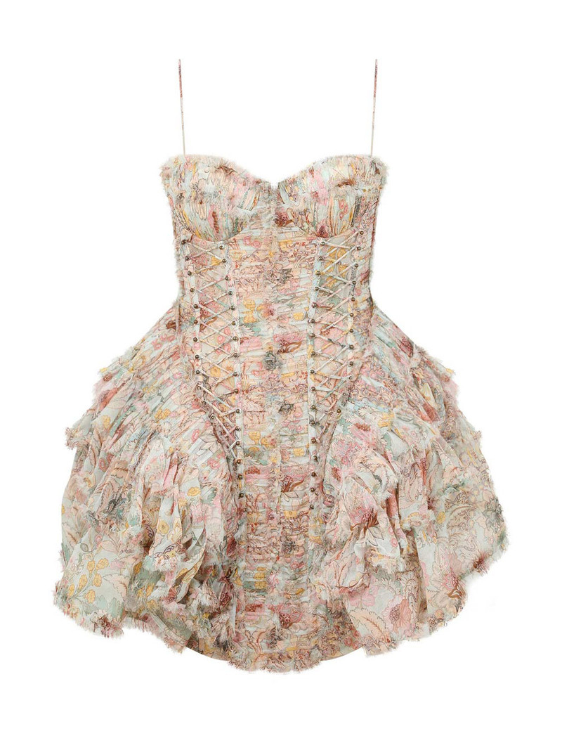 REBELLION FRAYED MINI DRESS 1