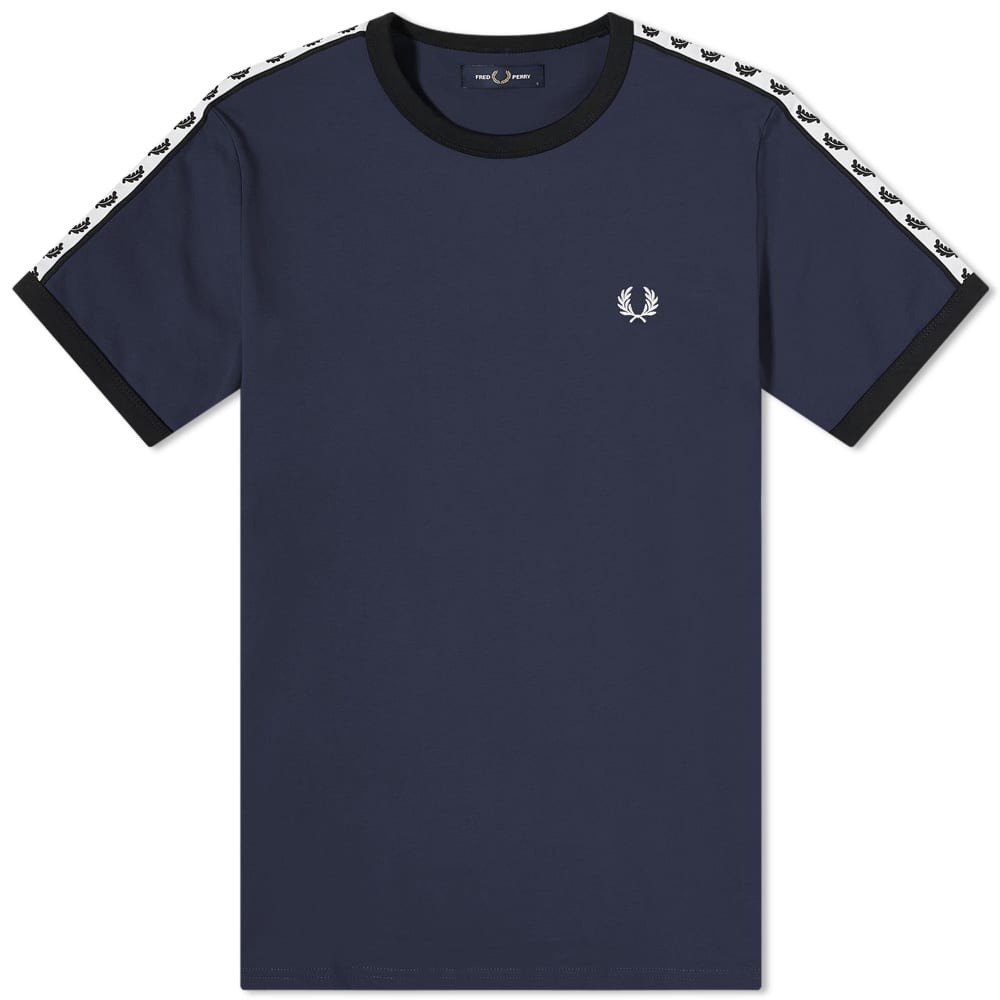 Fred Perry Taped Ringer Tee - 1