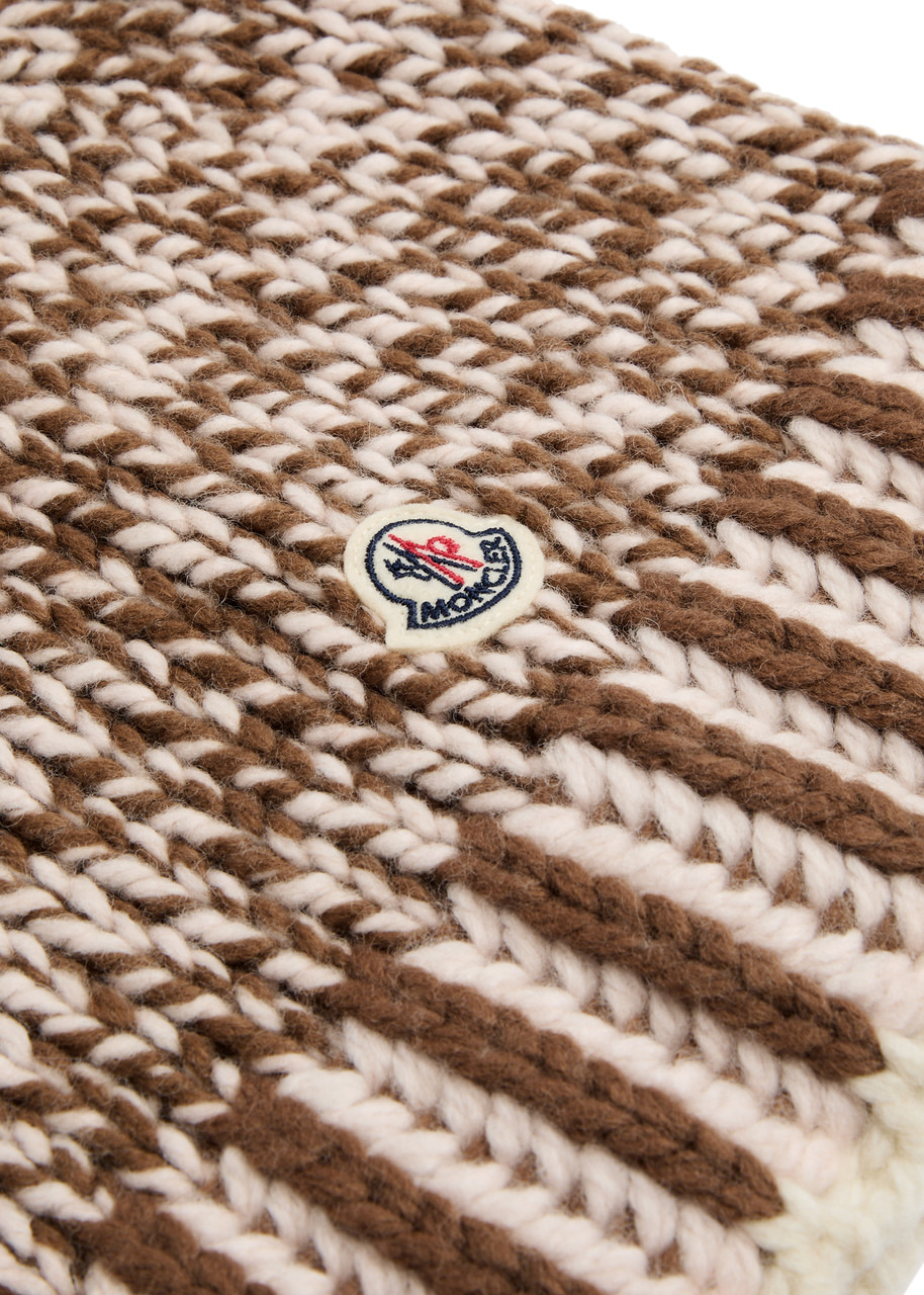 Moncler Mouliné Wool-blend Beanie - 2