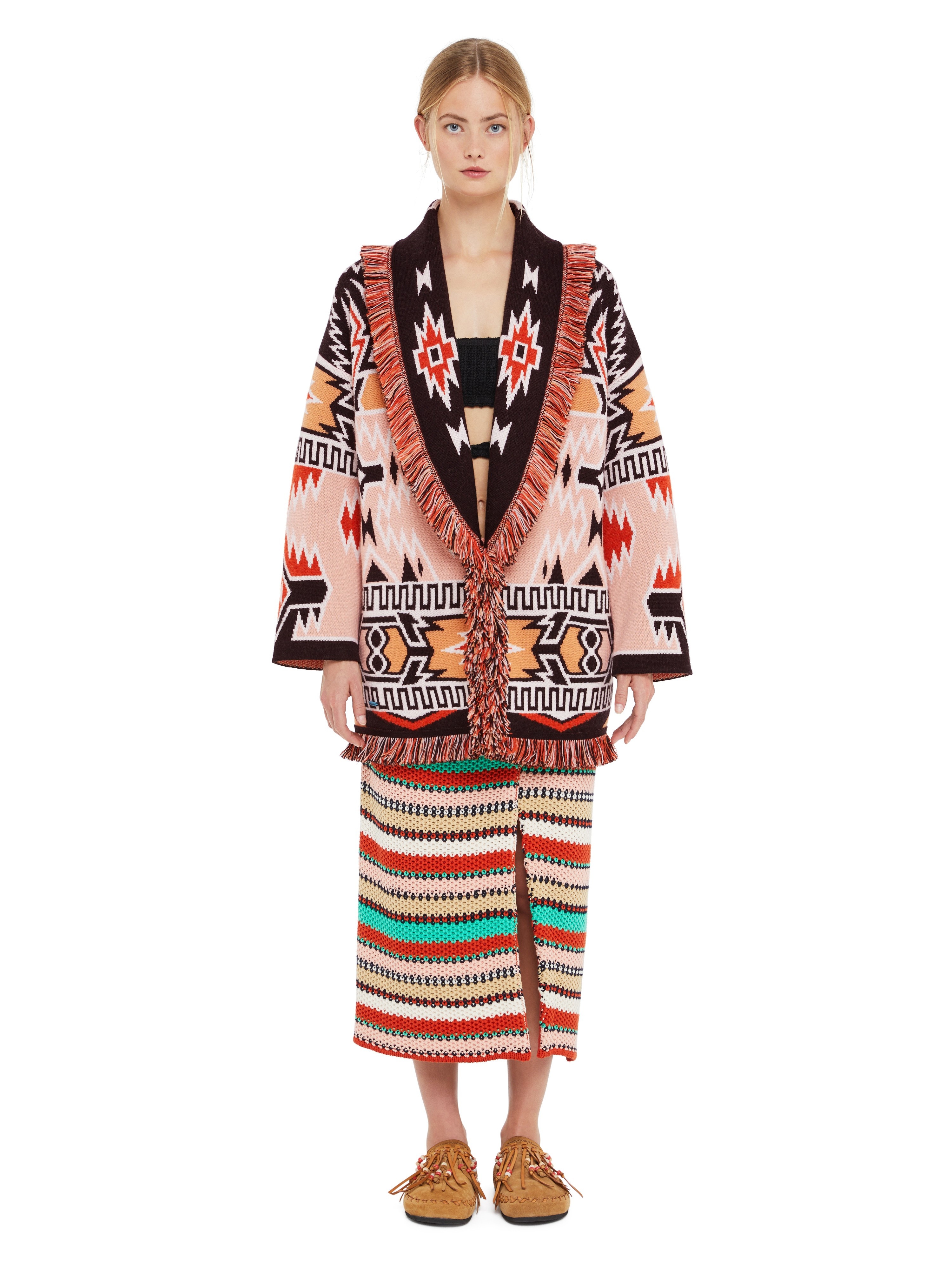 Geometric Roots Cardigan - 4