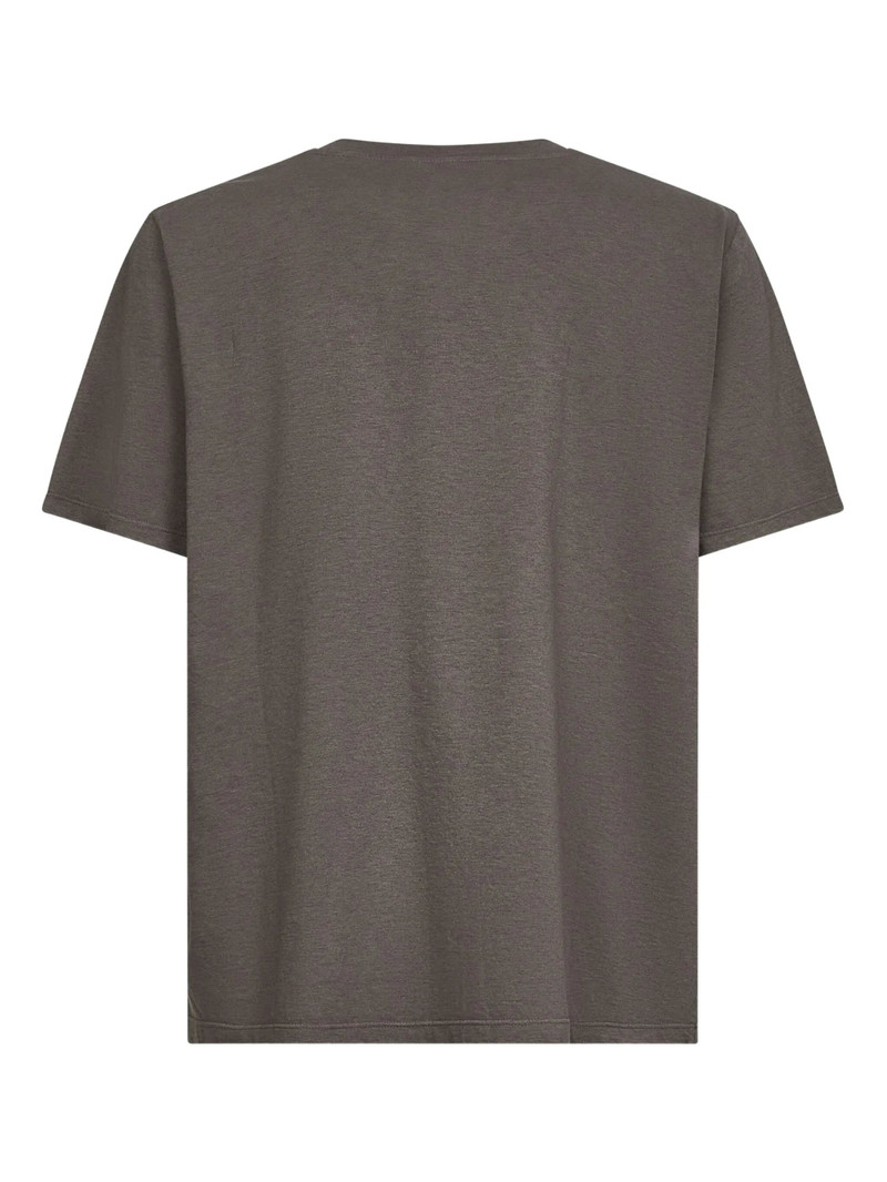 Mm6 Maison Margiela Numbers-motif Cotton T-shirt - 1