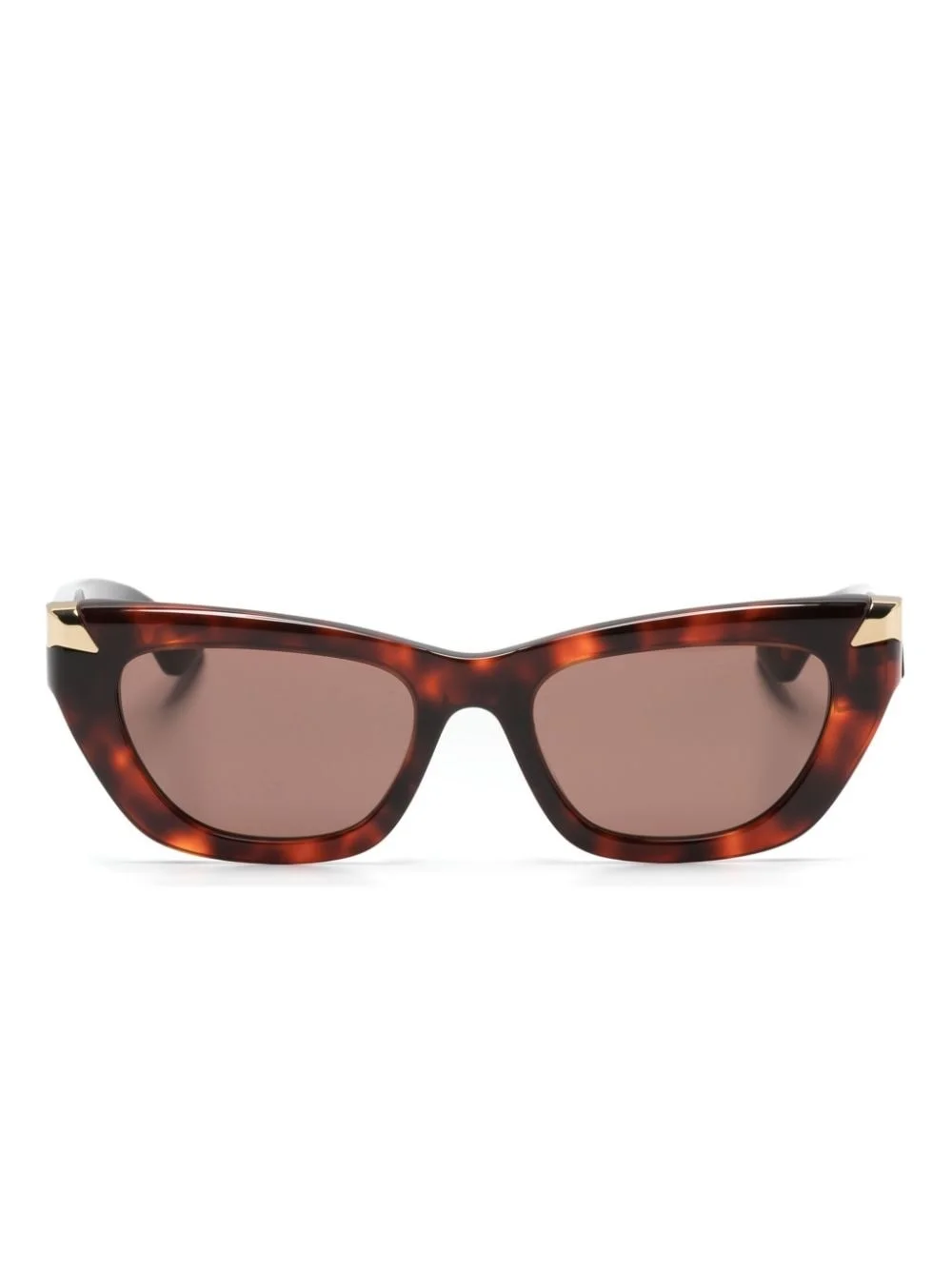 tortoiseshell cat-eye sunglasses - 1