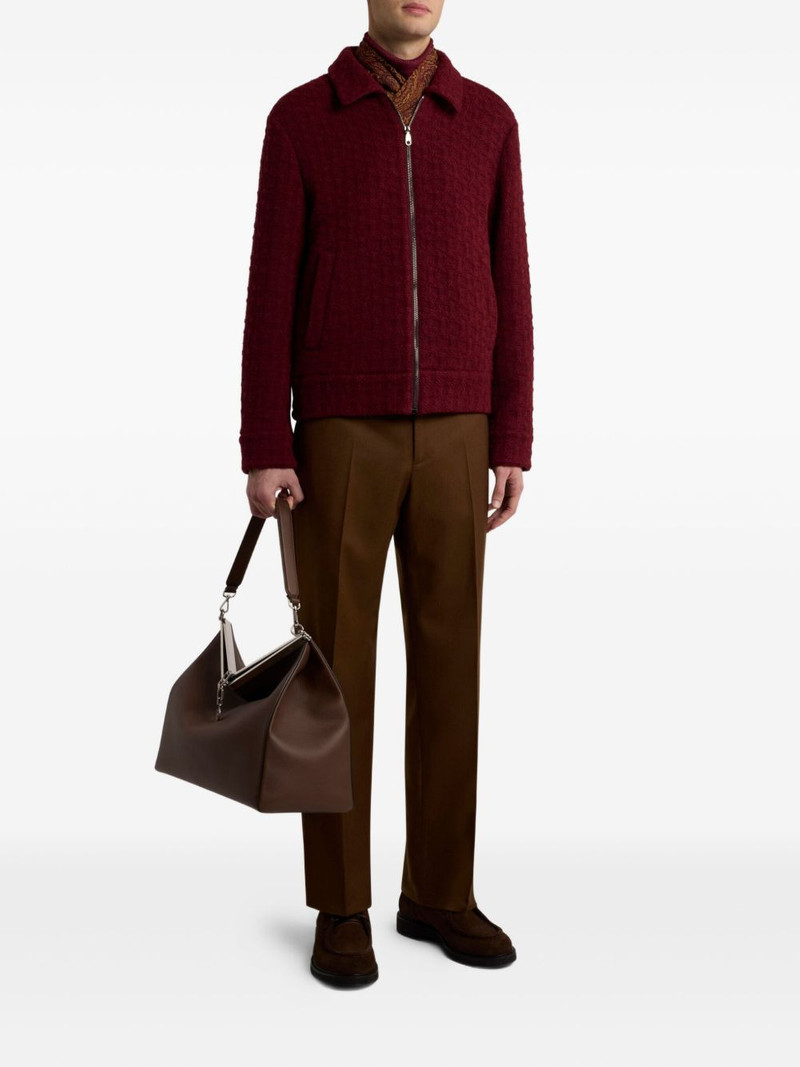 Etro welt-pockets tailored trousers outlook