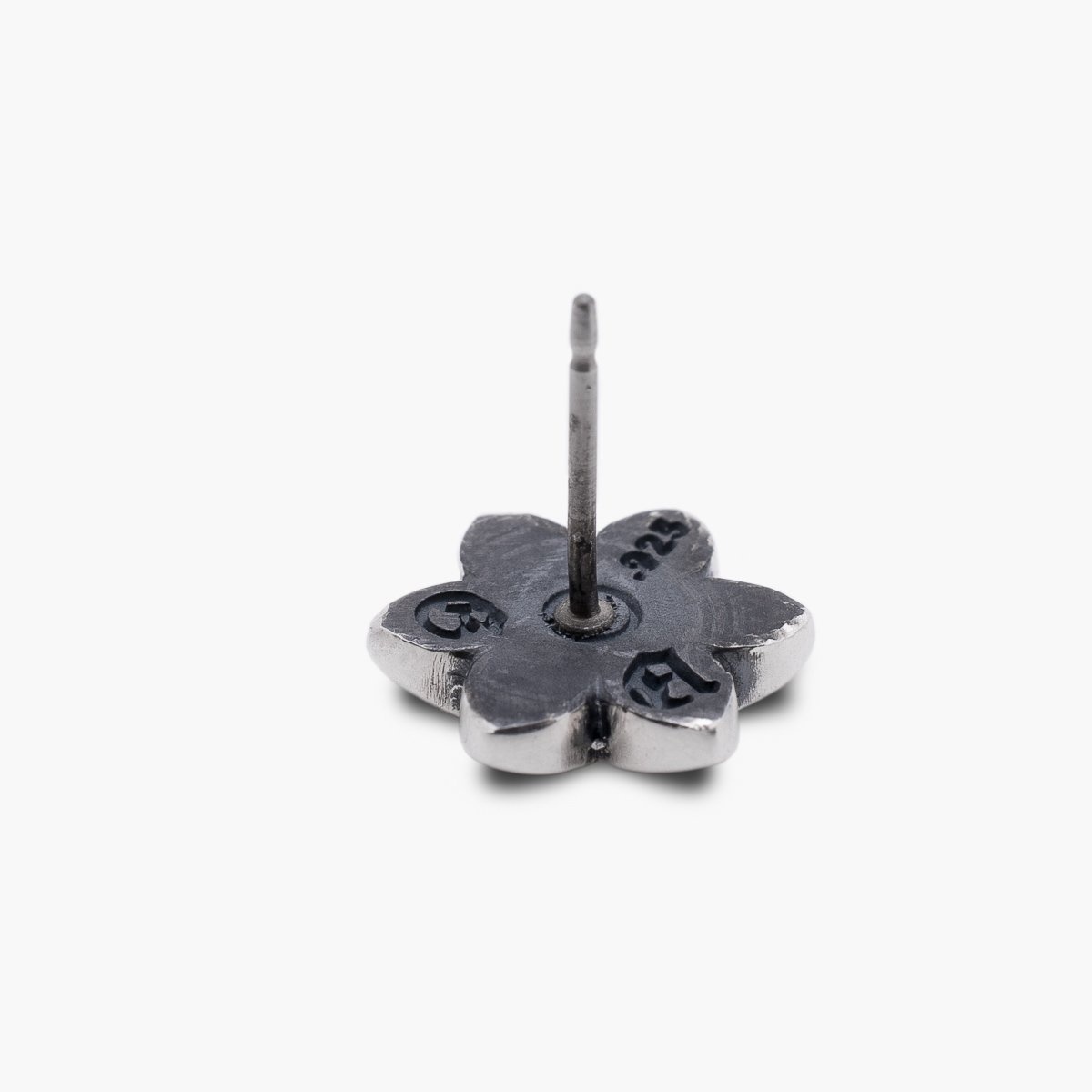 ES-COR-STUD GOOD ART HLYWD Cutout Rosette Stud Earring - Sterling Silver - 8