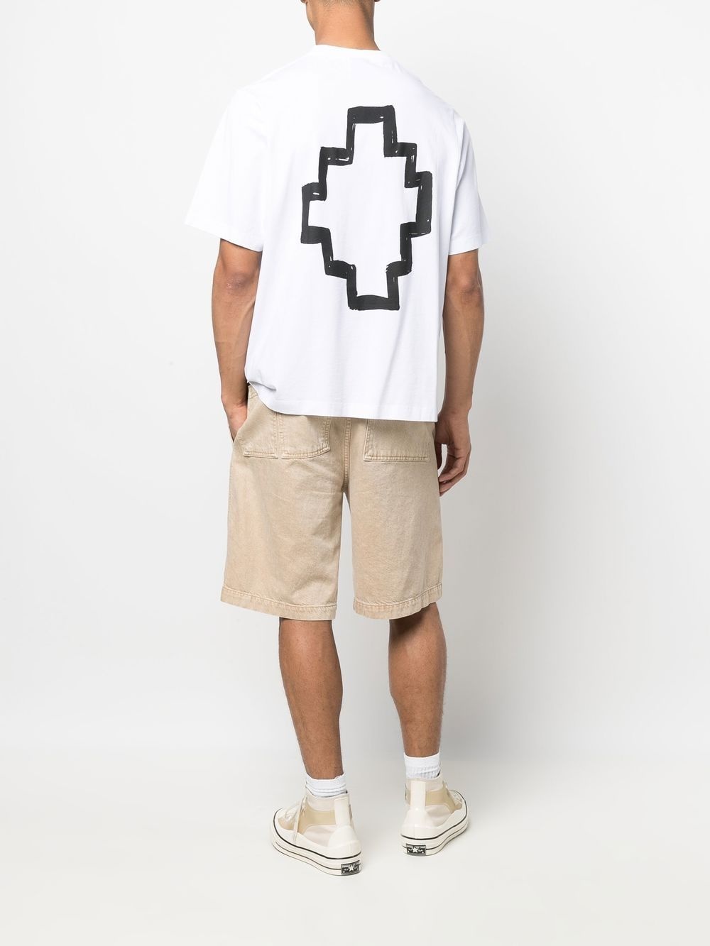 CROSS OVER COTTON T-SHIRT - 3