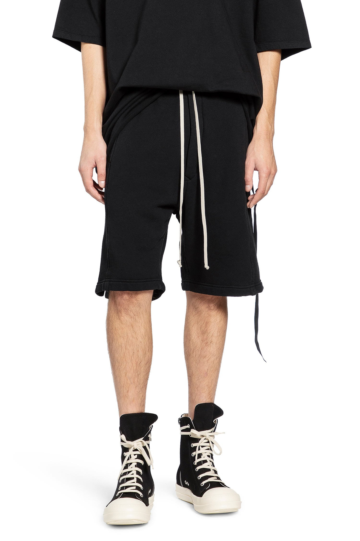 Knee Length Cotton Shorts - 6