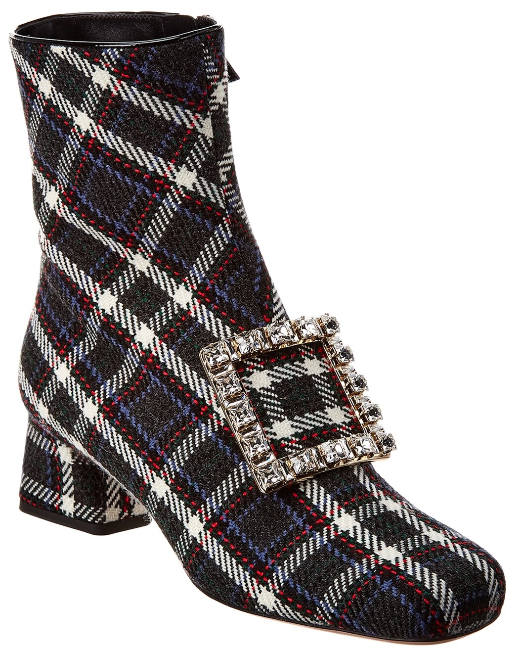 Roger Vivier Tartan Bootie - 1