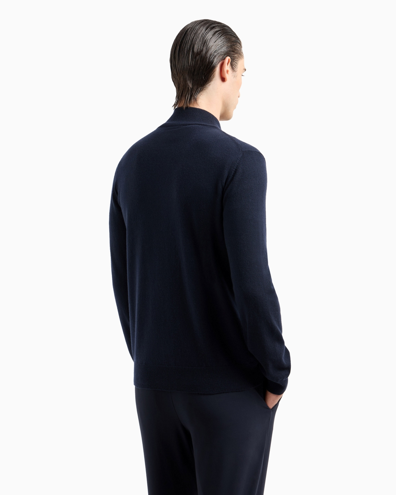 Zipped cardigan in cashmere - 3