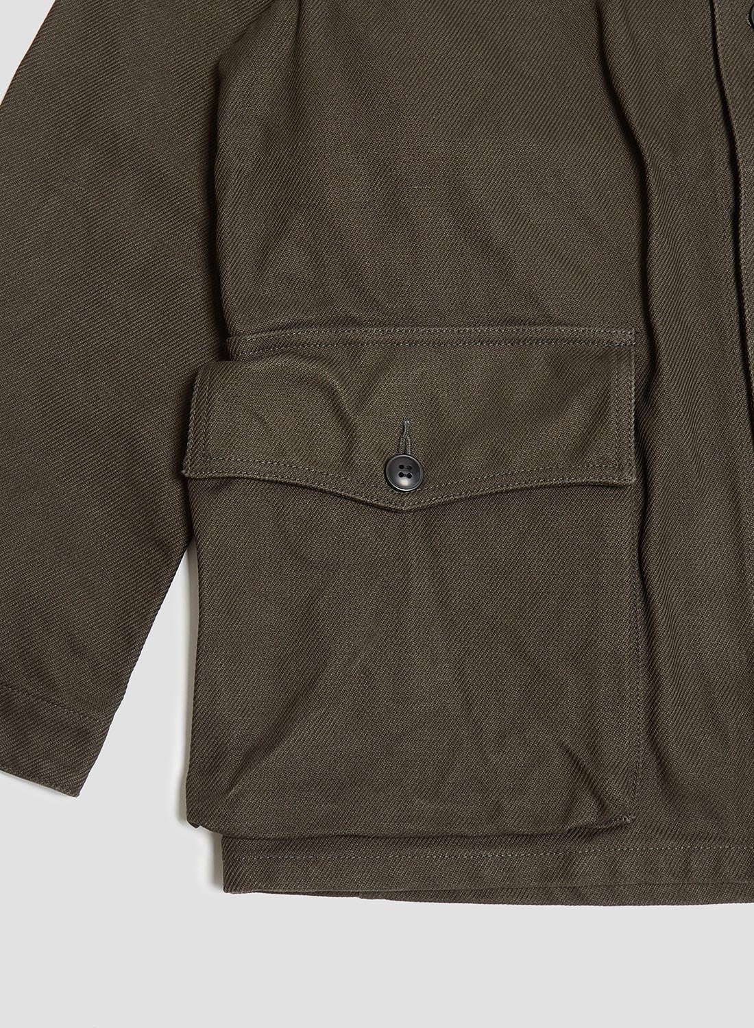 FOB Factory Hunting Jacket Washed Brown - 6