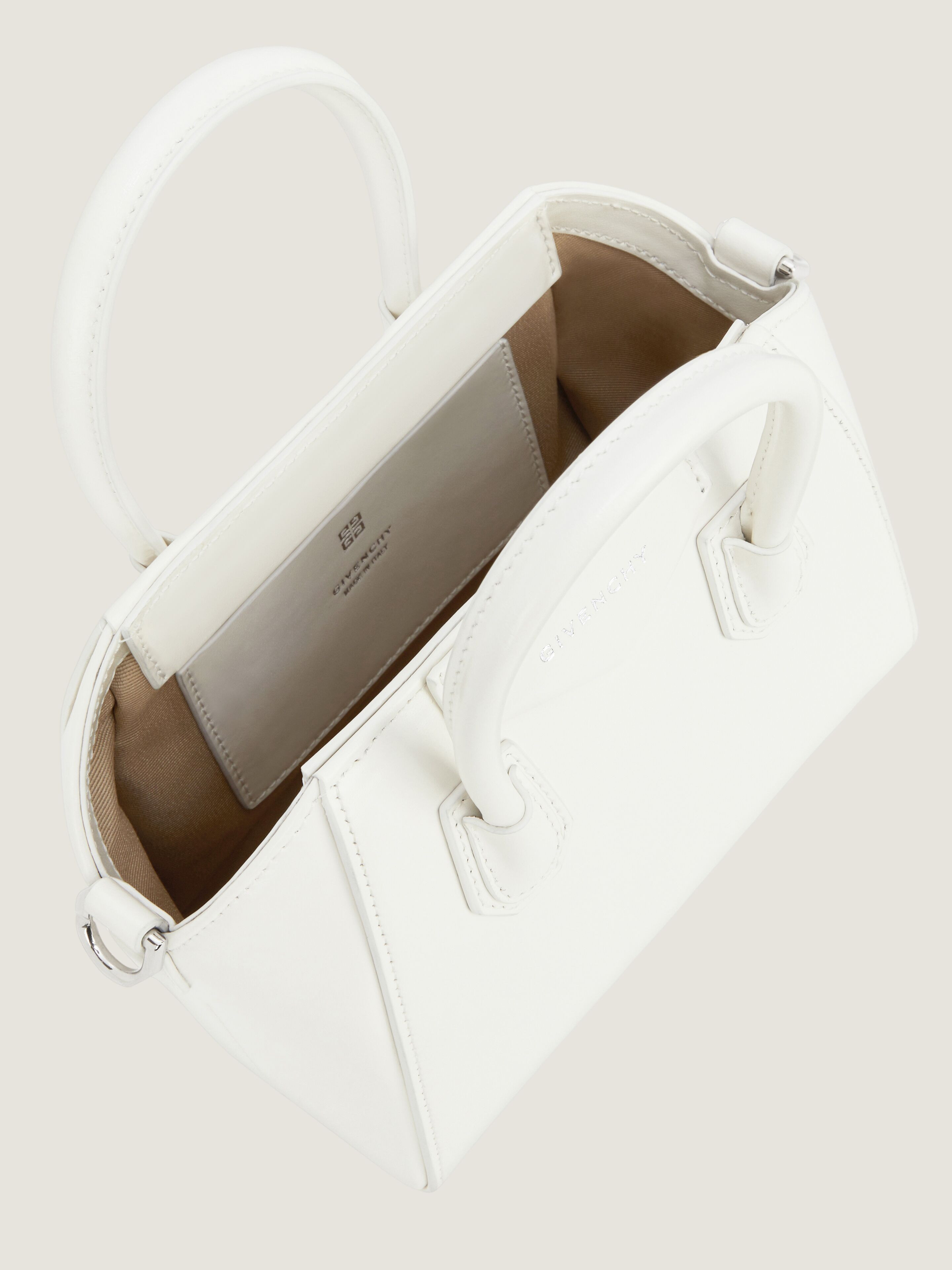 ANTIGONA TOY BAG IN BOX LEATHER - 5