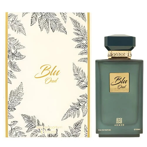 Ahmed Al Maghribi Men's Blu Oud EDP Spray 3.4 oz Fragrances 6290360614618 - 1