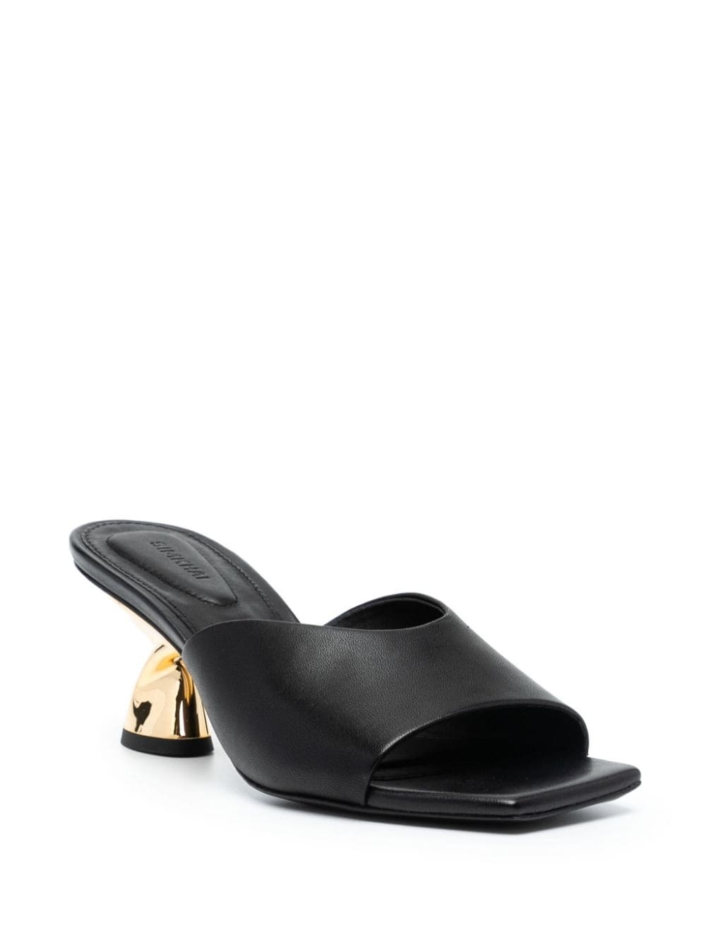 Nixxi twist leather mules - 2