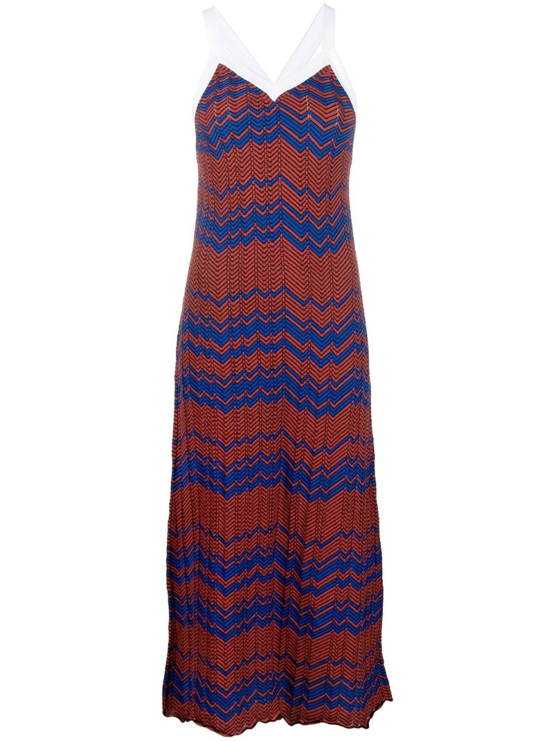 fully-pleated knitted dress 1