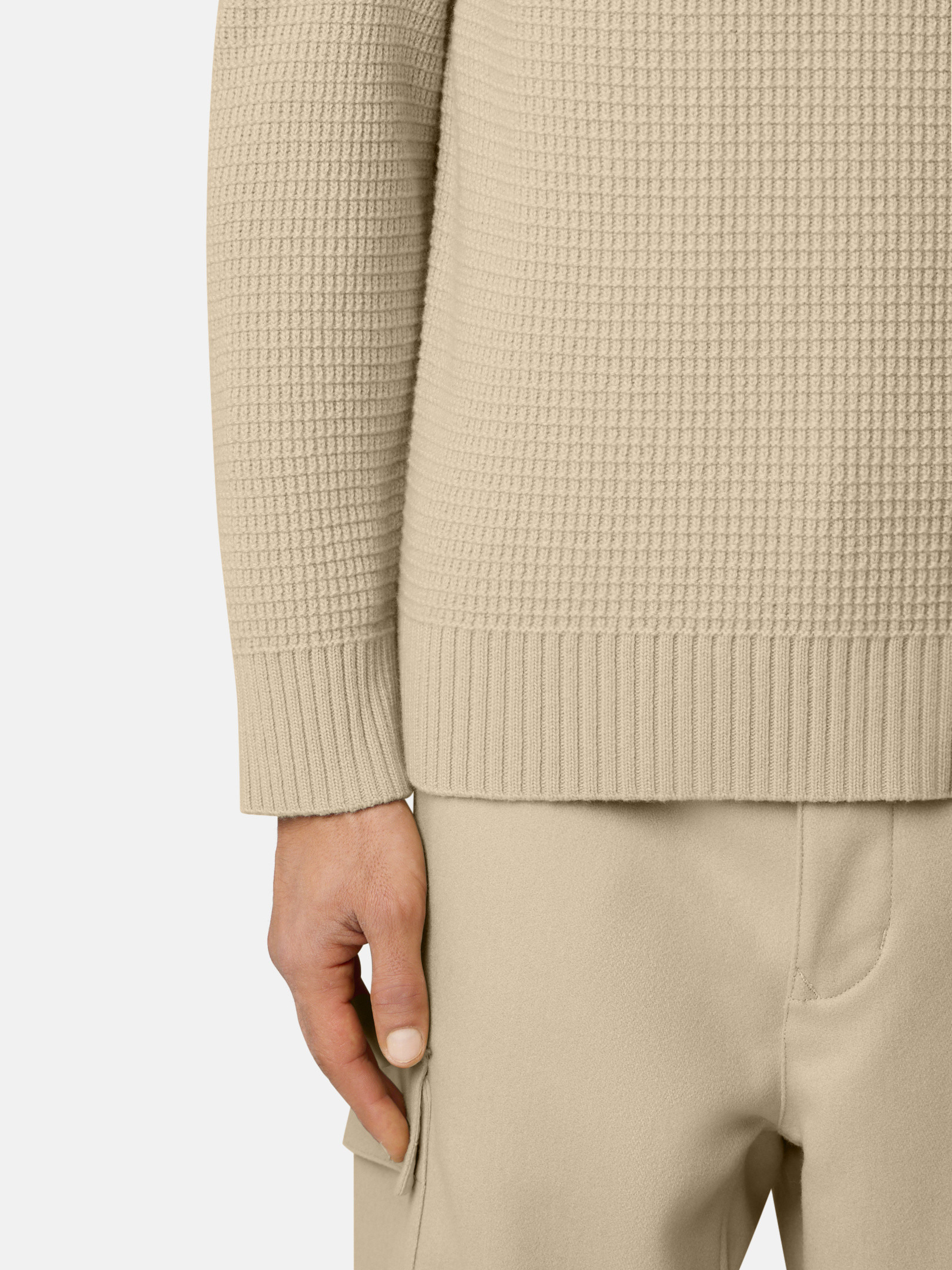 5100082 RWS GEELONG WOOL_STONE ISLAND GHOST - 5