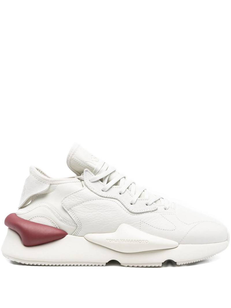 Y-3 Kaya Leather-panelled Sneakers 1