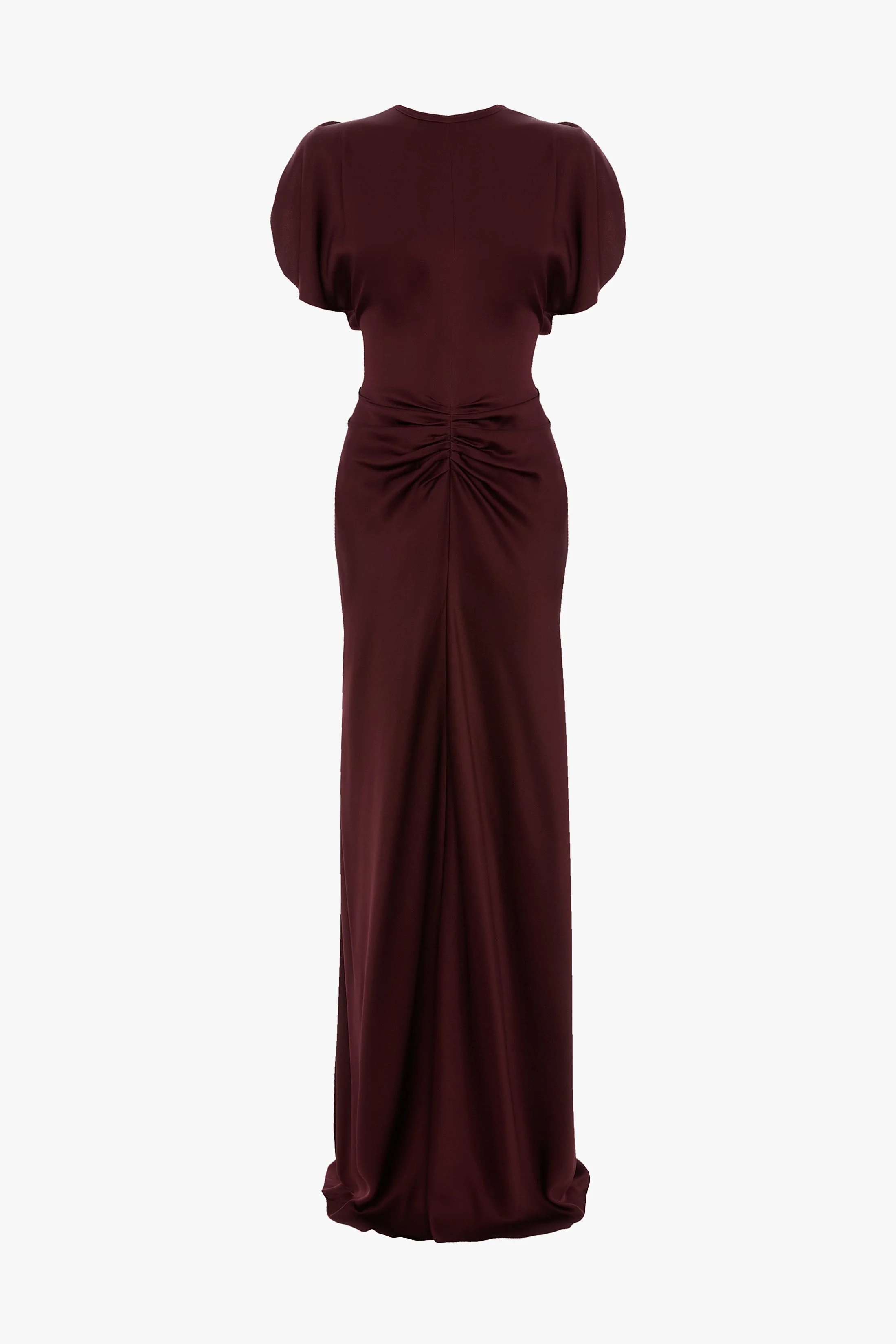 Isabella Gown In Cinnabar Red - 1