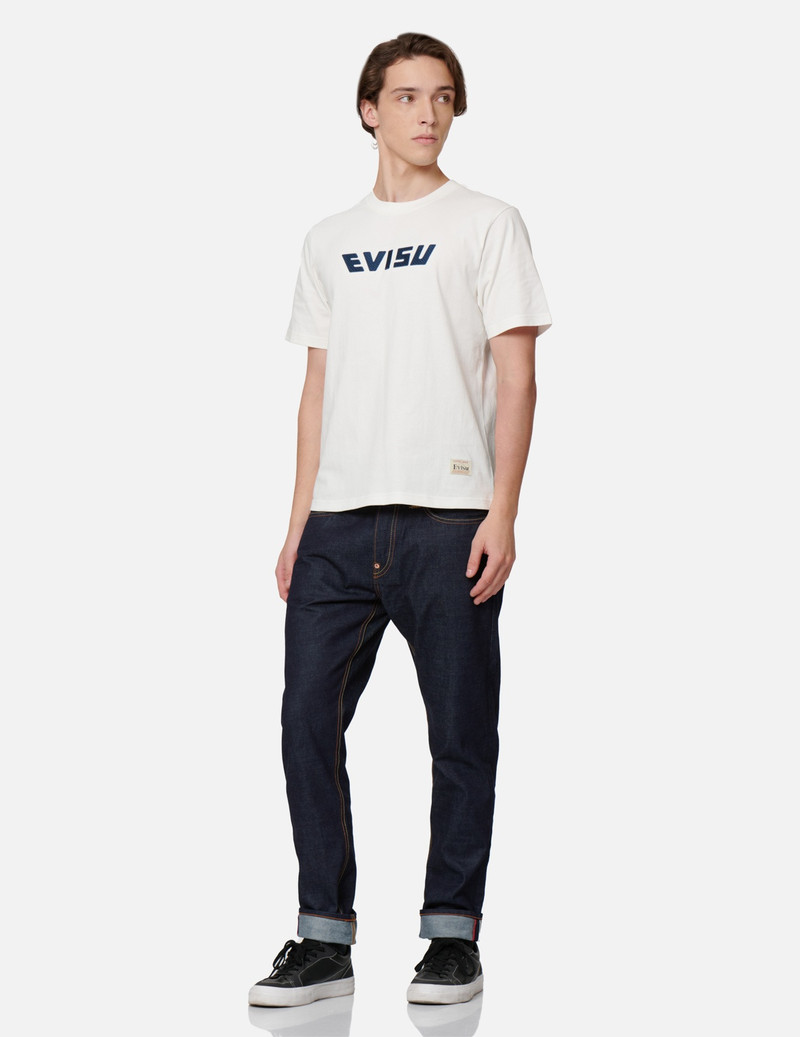 EVISU SQUAD DAICOCK PRINT CARROT-FIT JEANS #2017 4