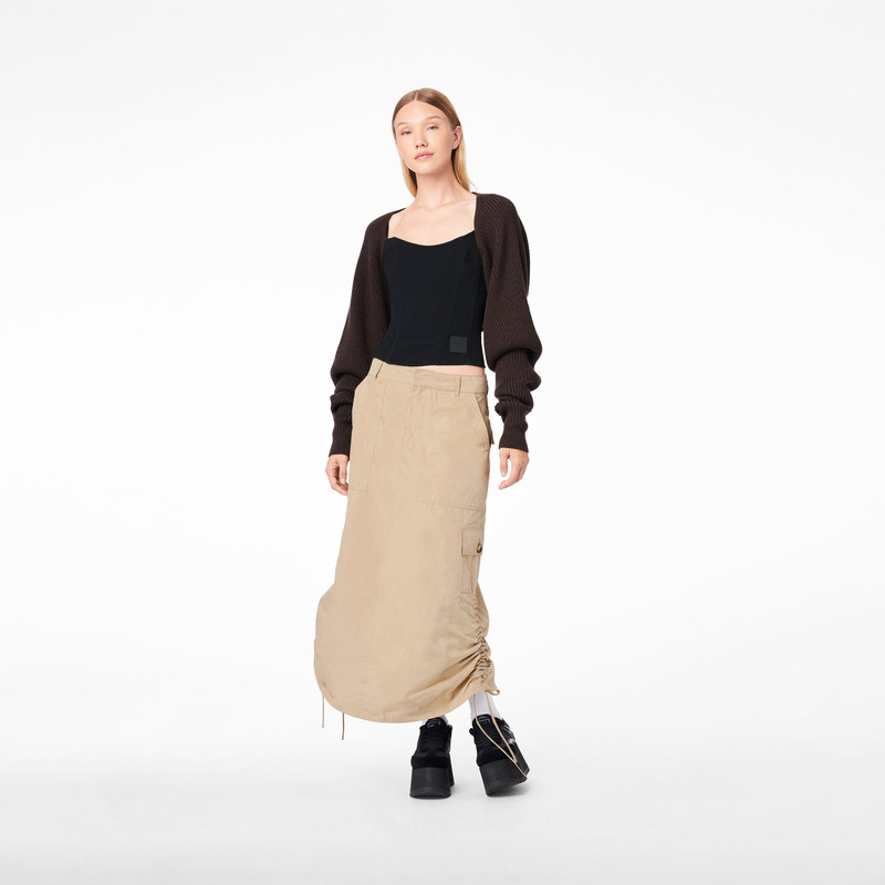 THE RIBBED BOLERO CARDIGAN 4