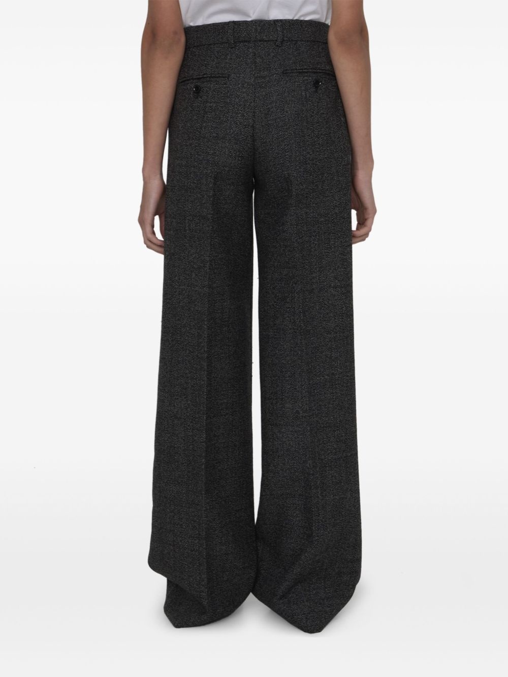 wide palazzo trousers - 3