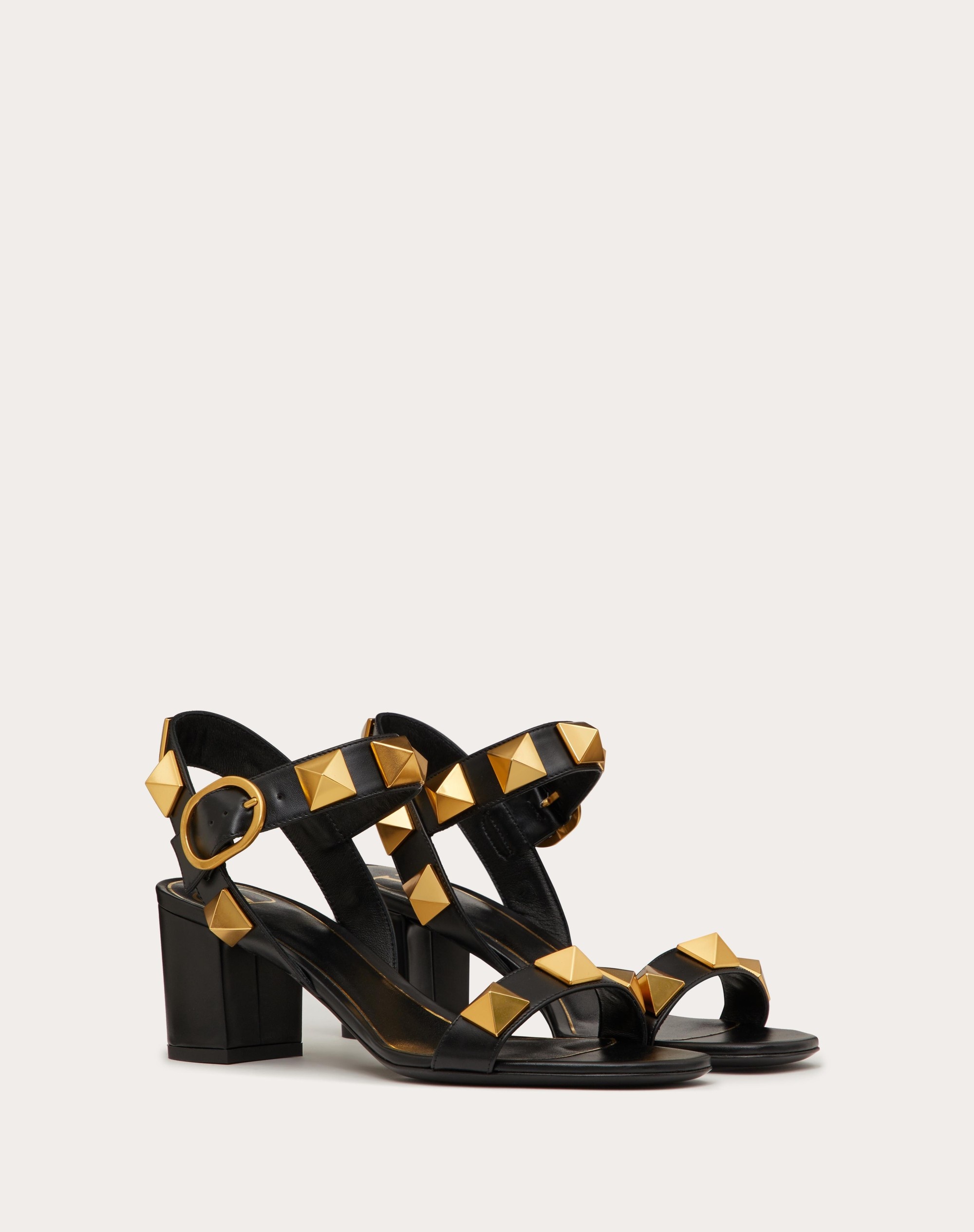 ROMAN STUD CALFSKIN SANDAL 60 MM - 2