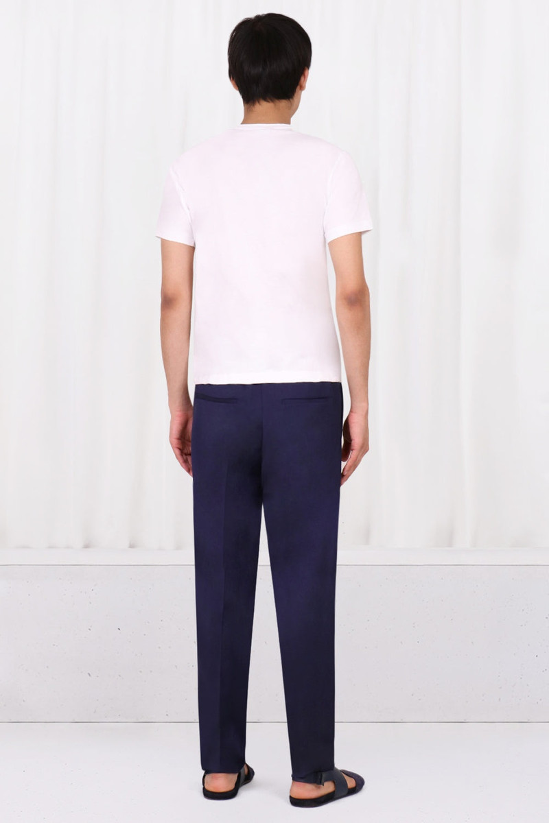 T-SHIRT WITH UNDERLAY JAGGER CROSS | WHITE 4