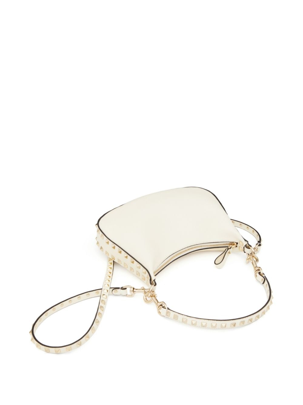 small Rockstud leather shoulder bag - 7