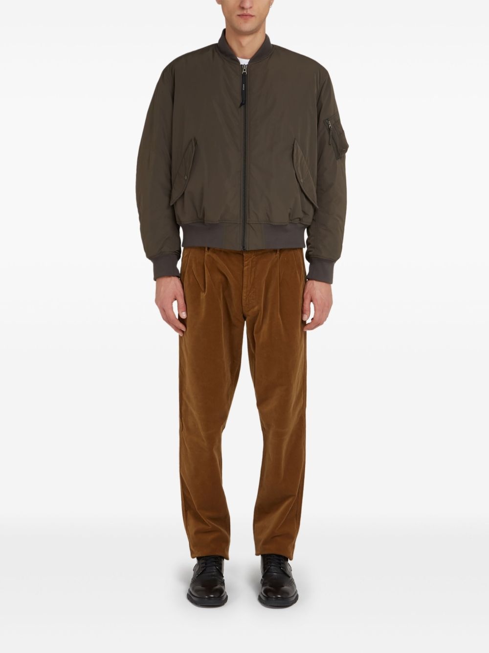 zip-up bomber jacket - 2