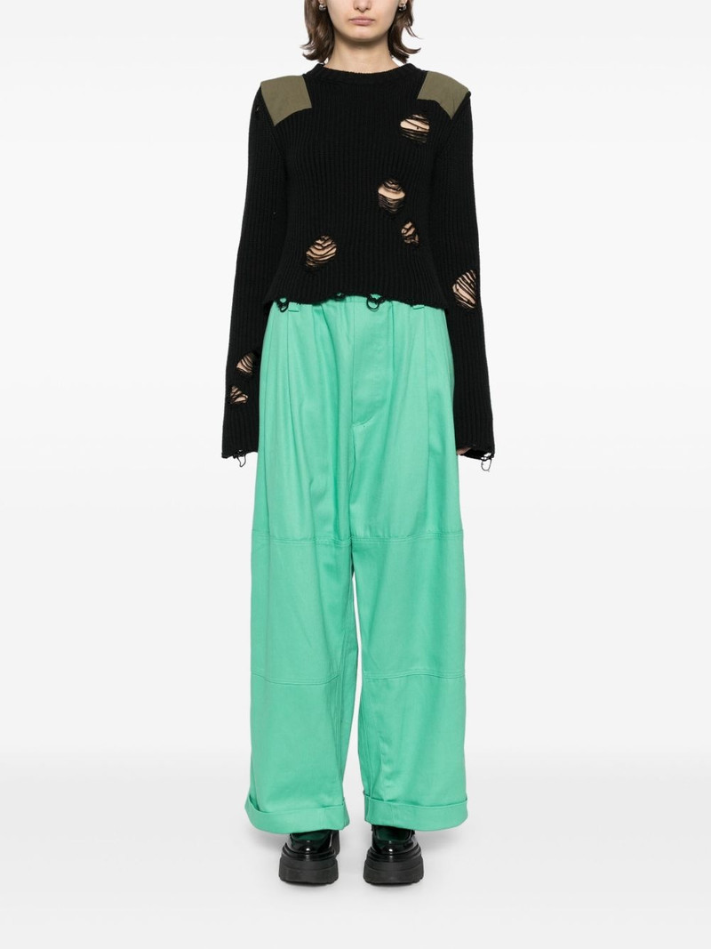 워크웨어 drawstring chino 바지 3