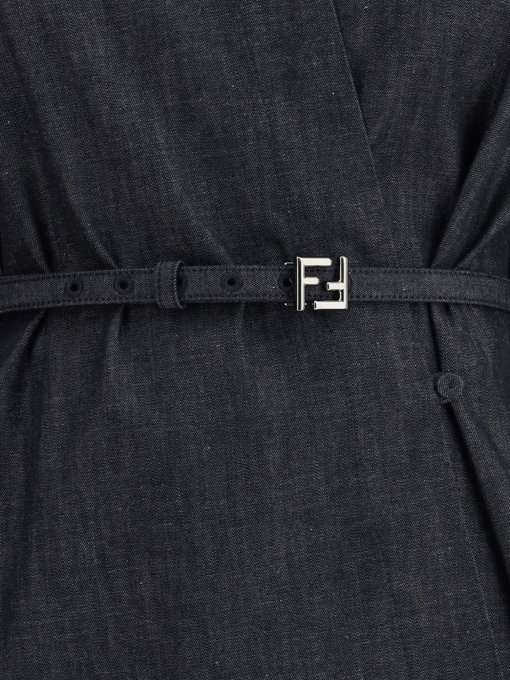 Chambray cotton dress - 4