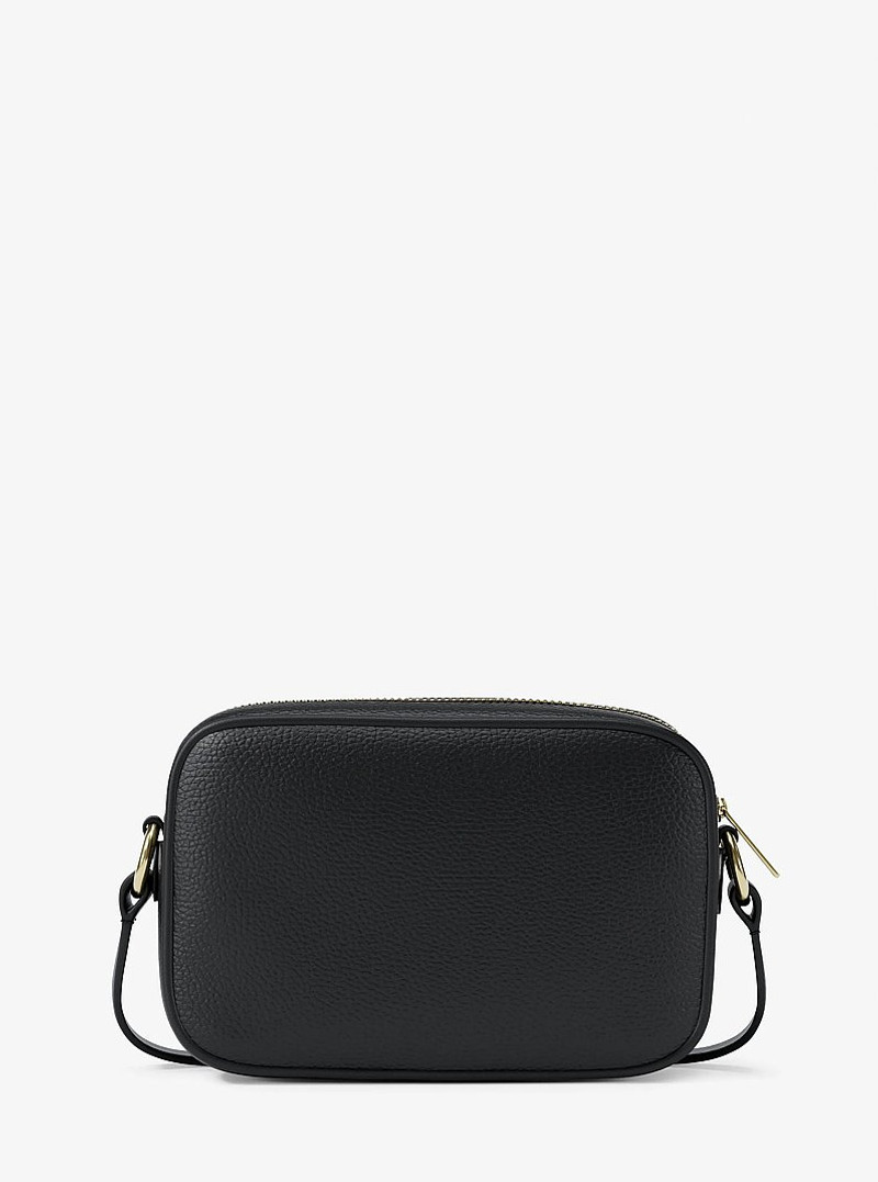 Jet Set Small Pebbled Leather Camera Crossbody Bag 5