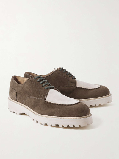 John Lobb Land Rugged Suede Derby Shoes outlook