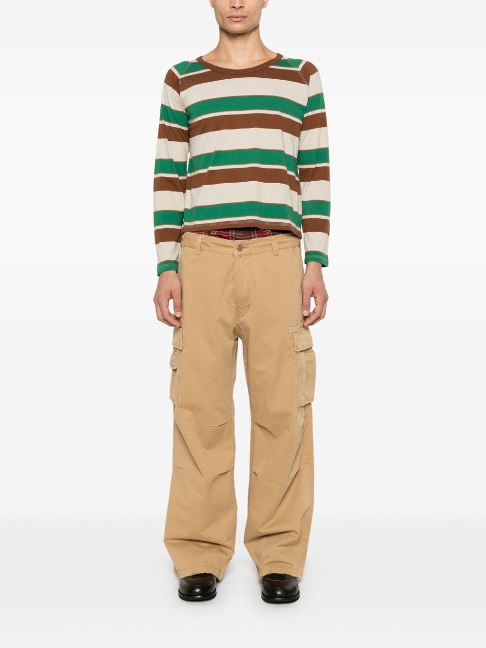 striped T-shirt - 3
