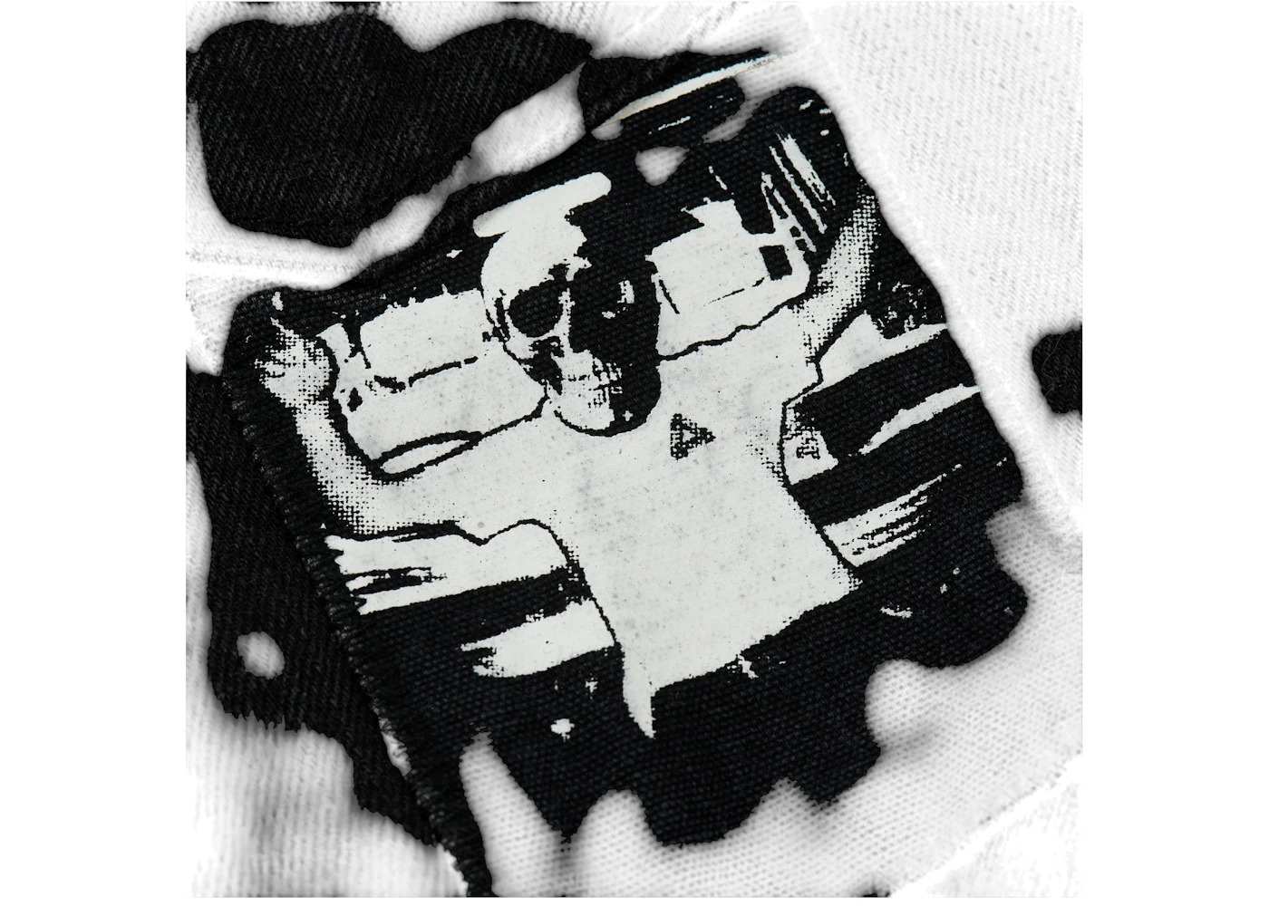 Palace P90 Baggy Jean Patch Up Black - 3