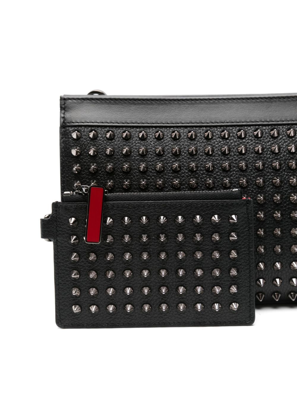 Studded Zip shoulder bag - 4