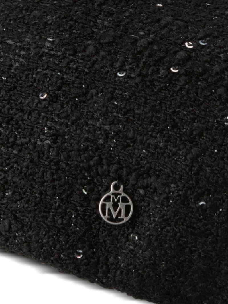 MAISON MICHEL sequin-embellished hat outlook