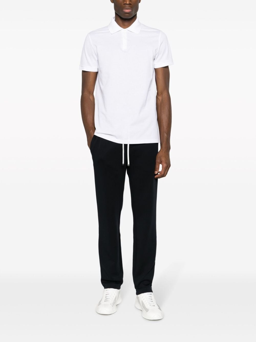 logo-patch track trousers - 2
