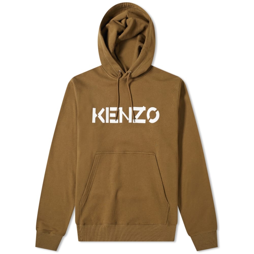 Kenzo Bi-Colour Logo Popover Hoody - 1