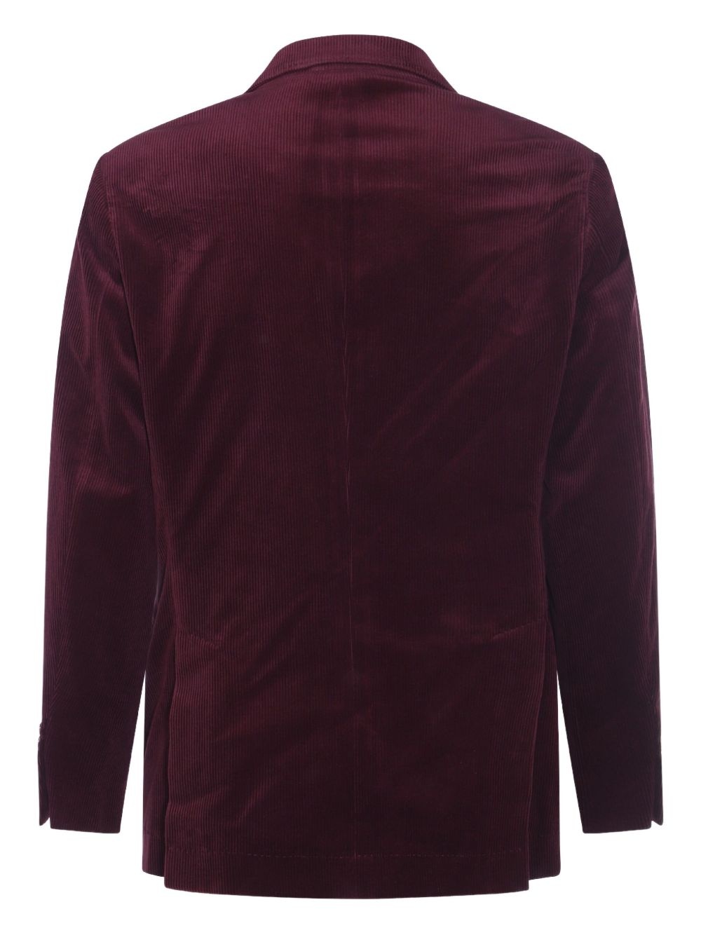 corduroy double-breasted suit - 3