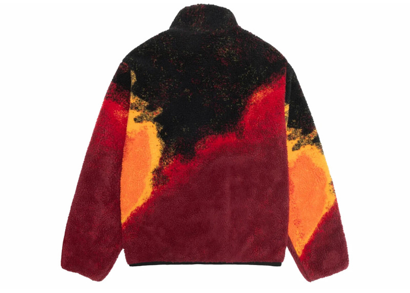 Stüssy Stussy Sherpa Reversible Jacket Lava outlook
