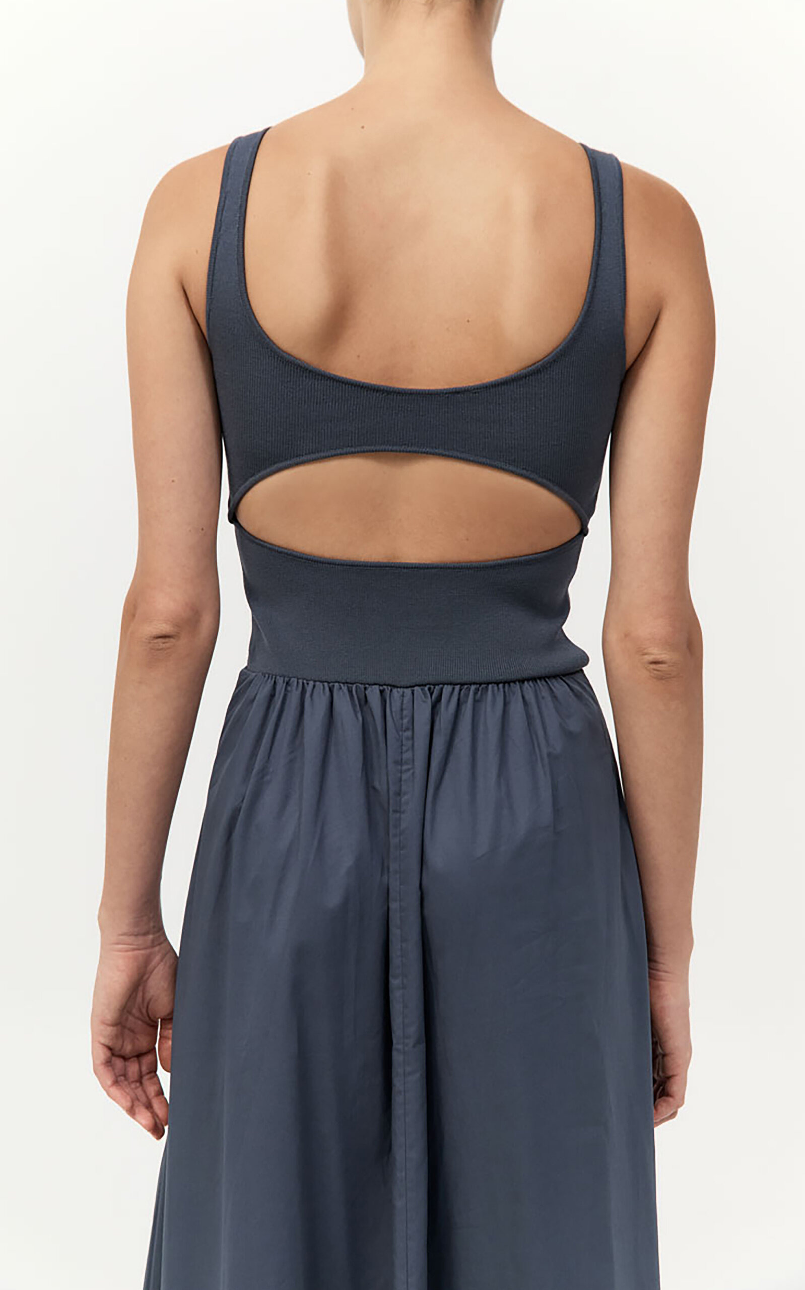 Cut-Out Maxi Dress grey - 4