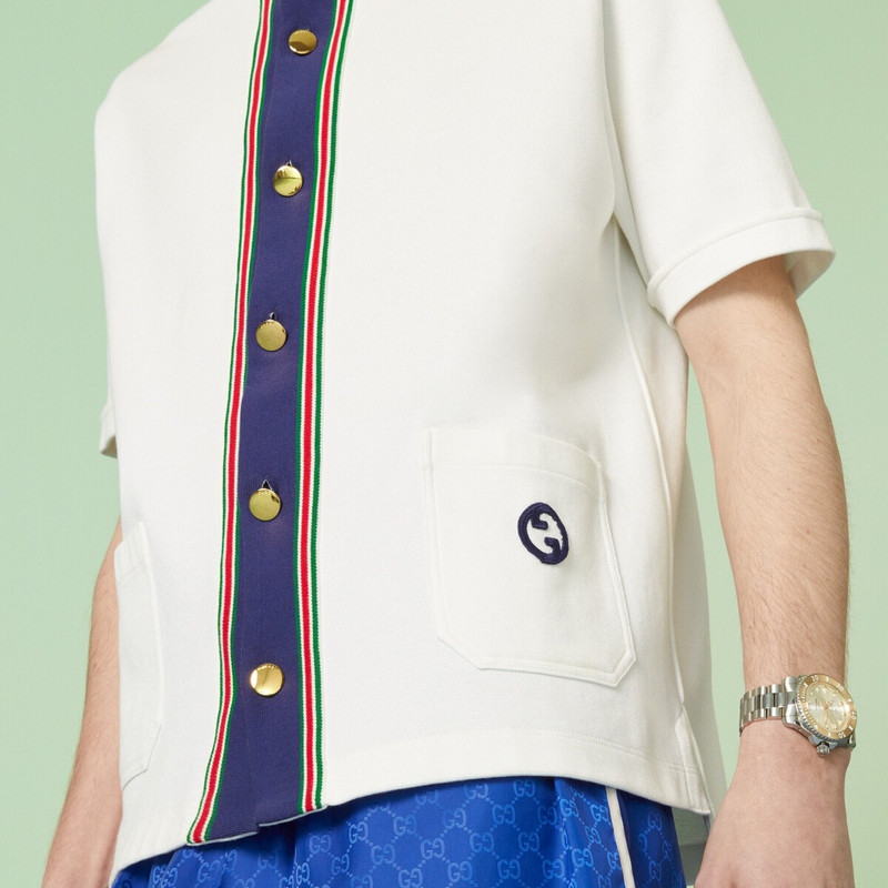 Cotton jersey polo shirt 3