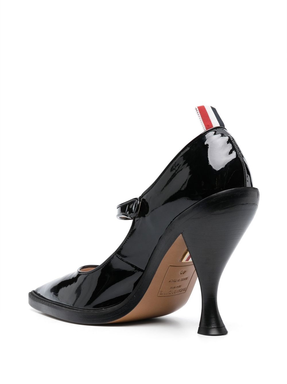 cross-strap mary-jane patent pumps - 3