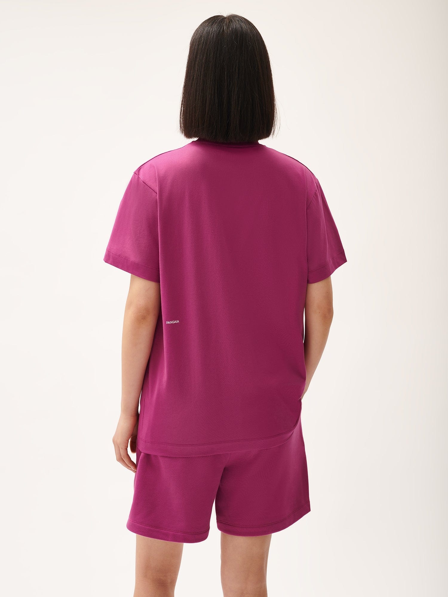 Womens 365 Midweight T-shirt - Berry Purple - 3