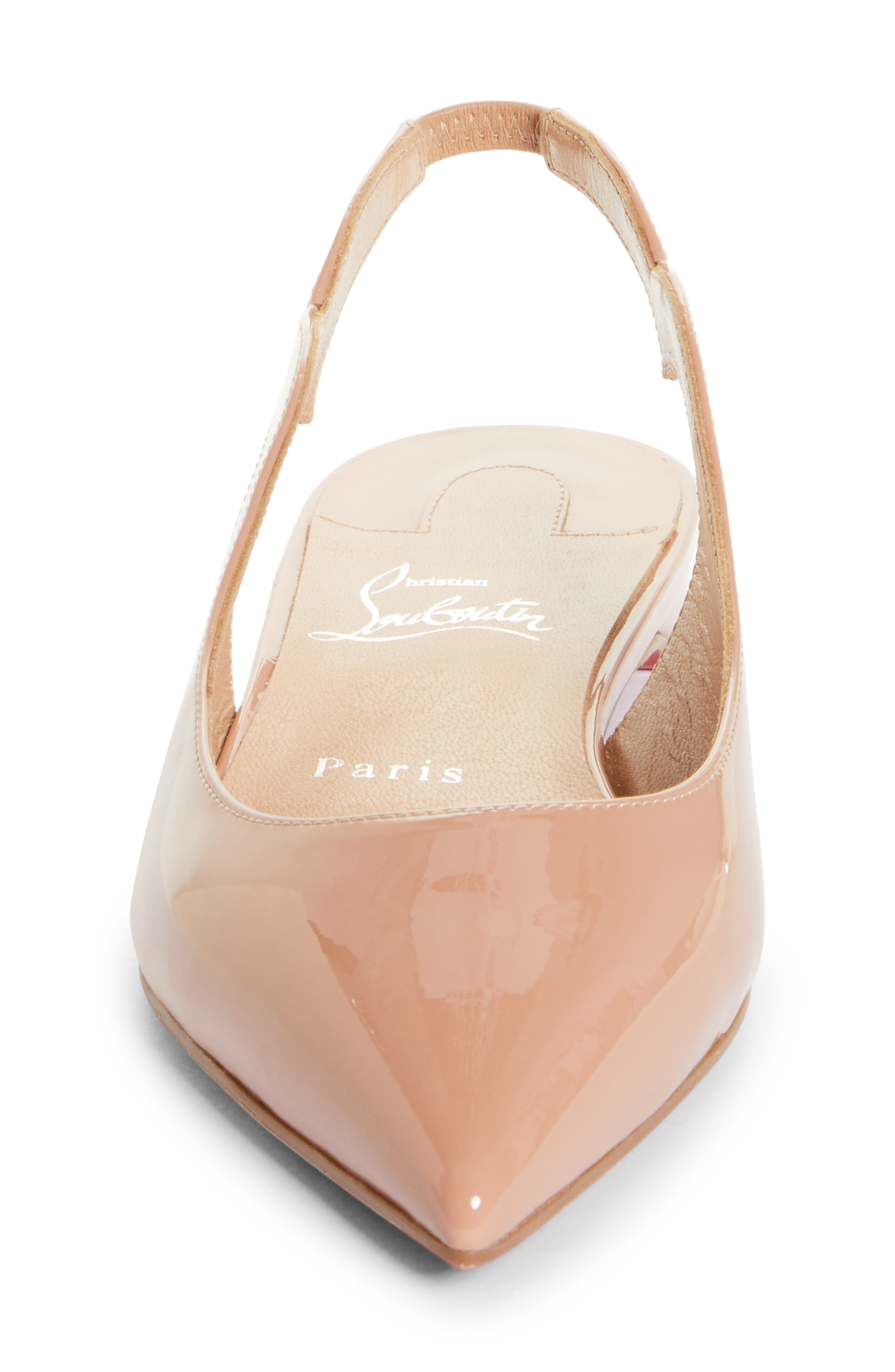 Hot Chickita Pointed Toe Slingback Flat - 4