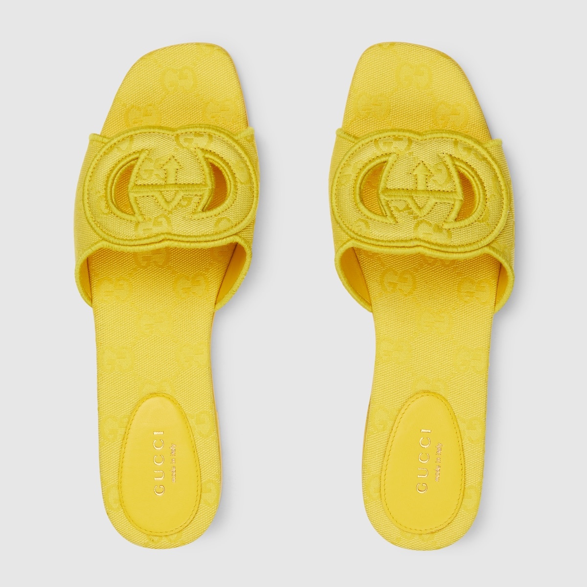 Women's Interlocking G slide sandal - 5