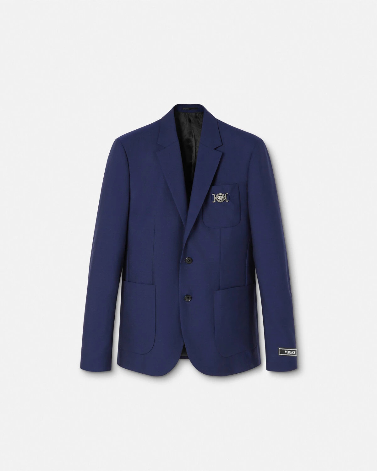 Wool-Canvas Single-Breasted Blazer - 1