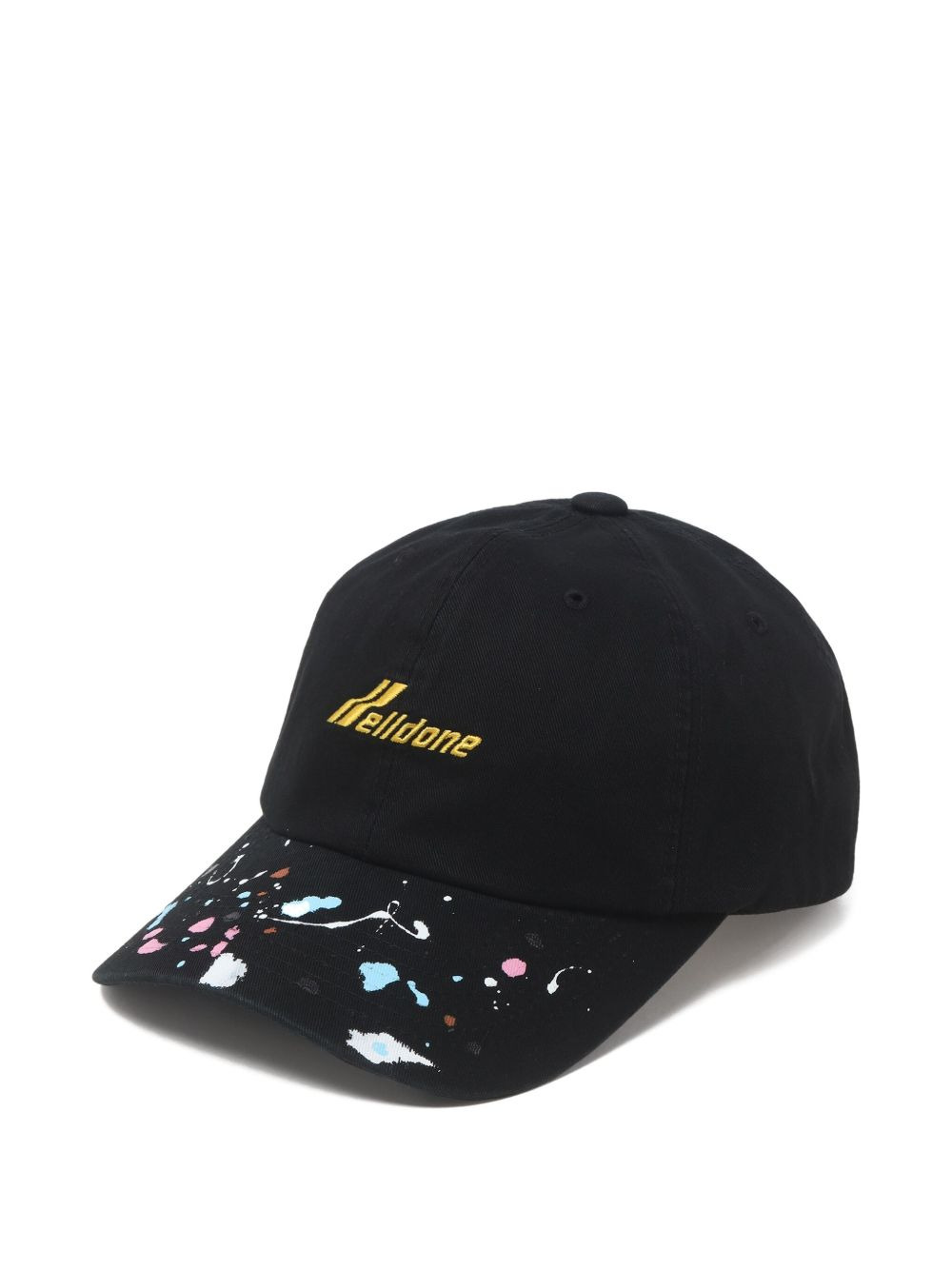 paint-splatter baseball cap hat - 2