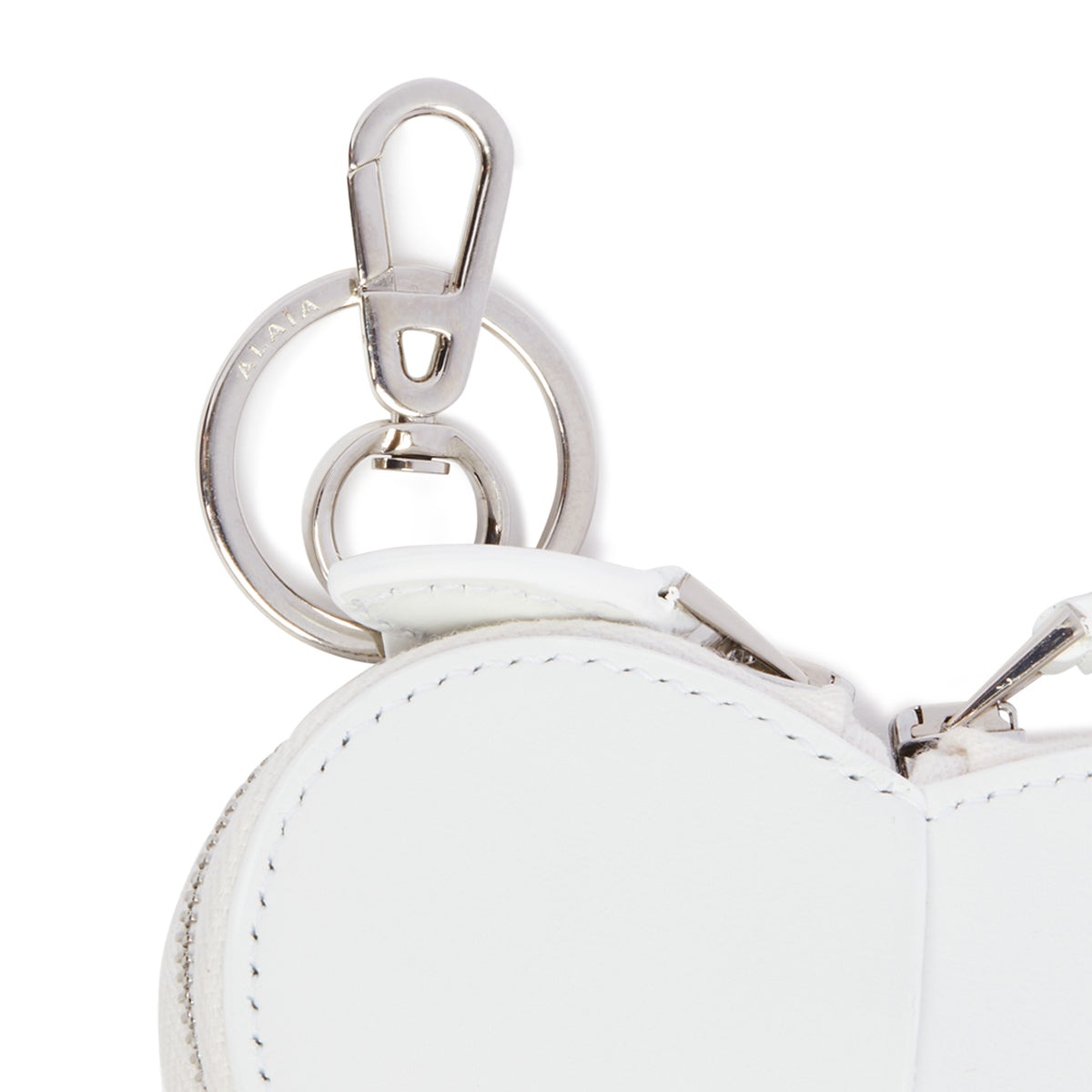 White Mini Le Coeur Purse - 5
