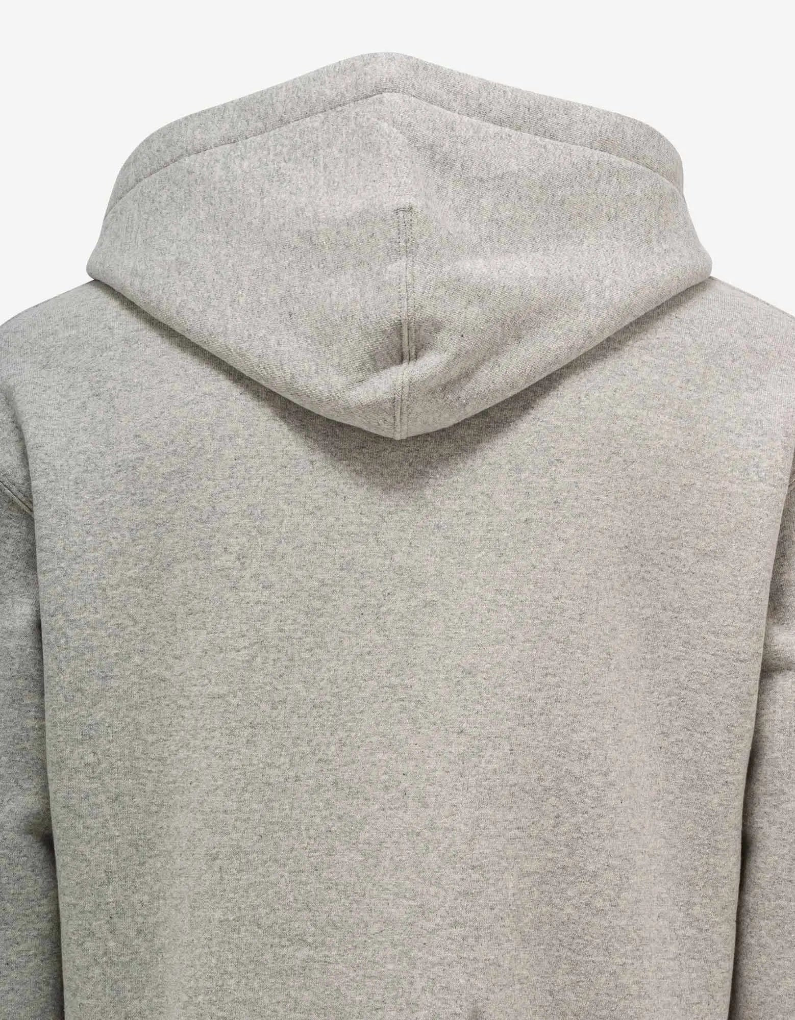 Jil Sander Grey Logo Hoodie - 4