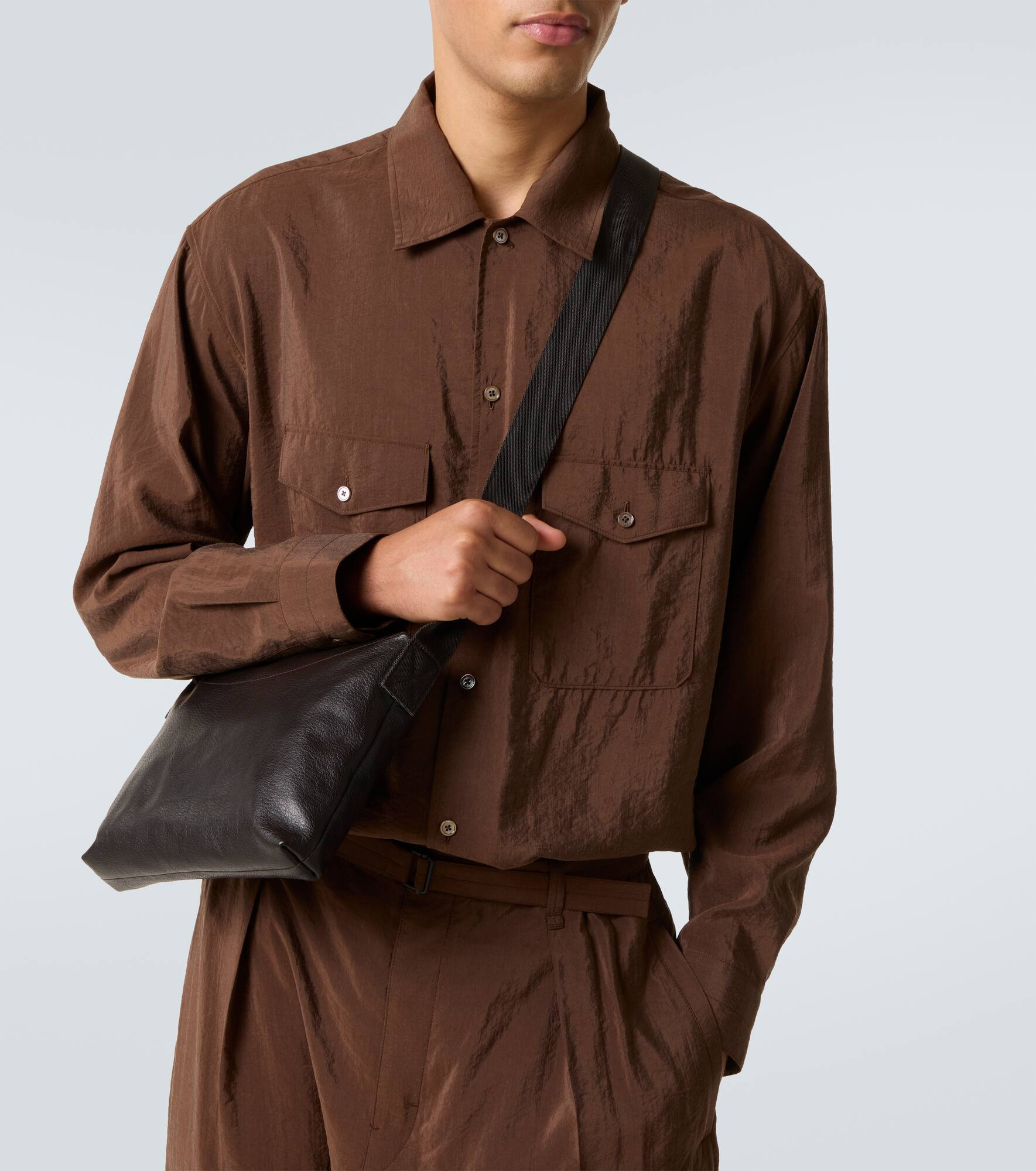 Folio Small leather crossbody bag - 2